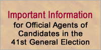 Important information