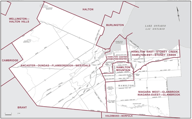 Carte &ndash; Hamilton, Ontario
