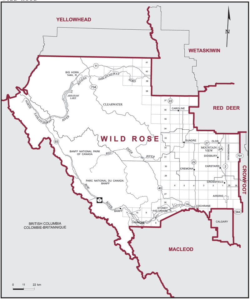 Wild Rose Riding, 2011 - Source: Elections Canada