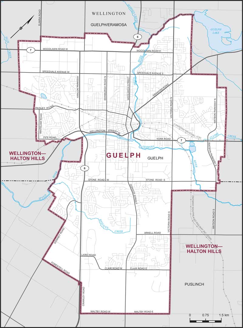 Carte – Guelph, Ontario