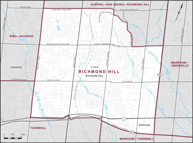Map – Richmond Hill, Ontario