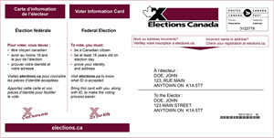 Image de la carte d'information &agrave; l'&eacute;lecteur
