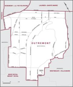 Map - Outremont
