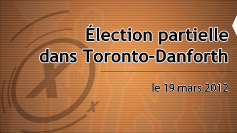 �lection partielle dans Toronto-Danforth le 19 mars 2012