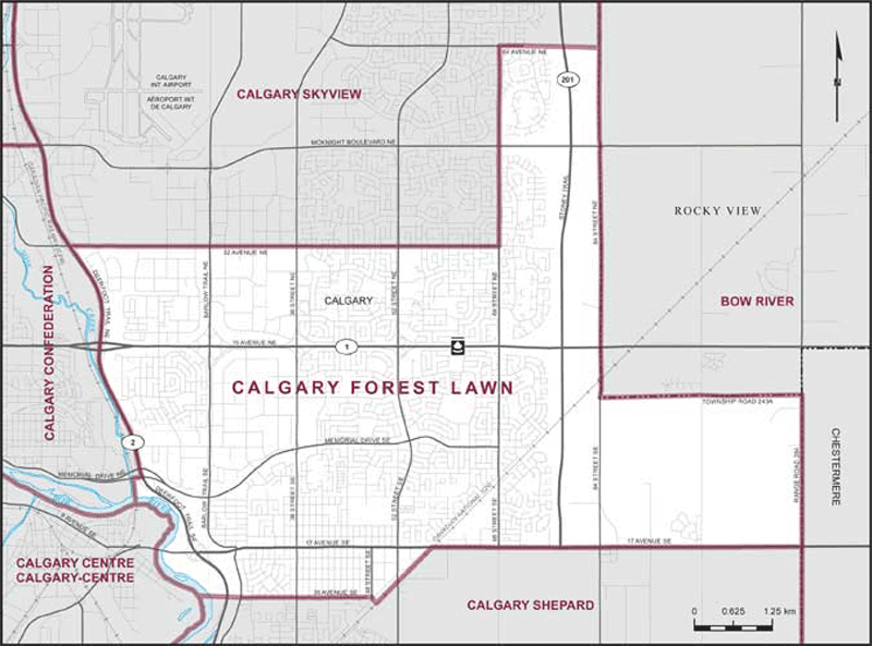 Calgary Fsa Map.pdf Voter Information Service - Map