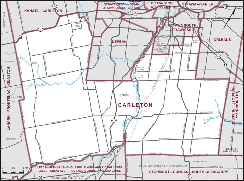 Map – Carleton, Ontario