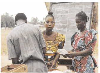 Counting the ballots at the 1996 presidential elections in Benin