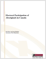 The Electoral Participation of Aboriginals in Canada