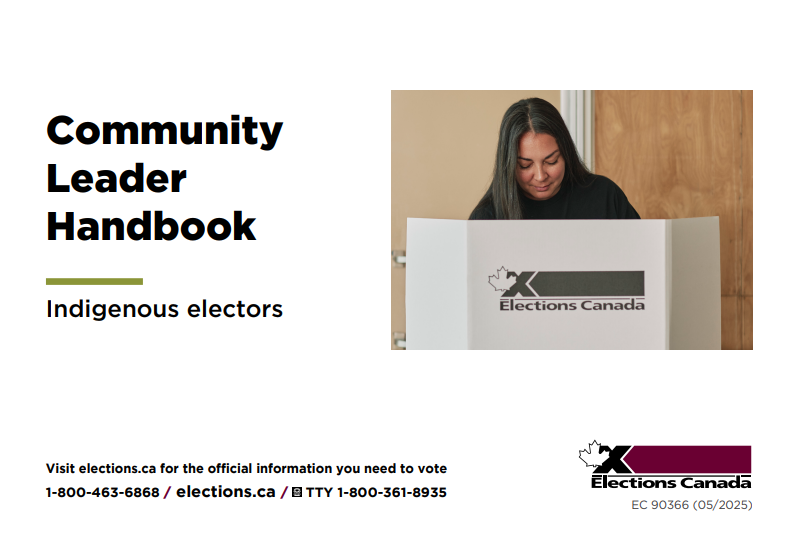 Community Leader Handbook - Indigenous electors