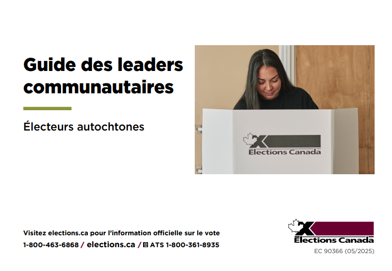 Guide des leaders communautaires - Électeurs autochtones