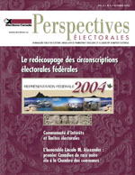 Perspectives électorales : Octobre  2002